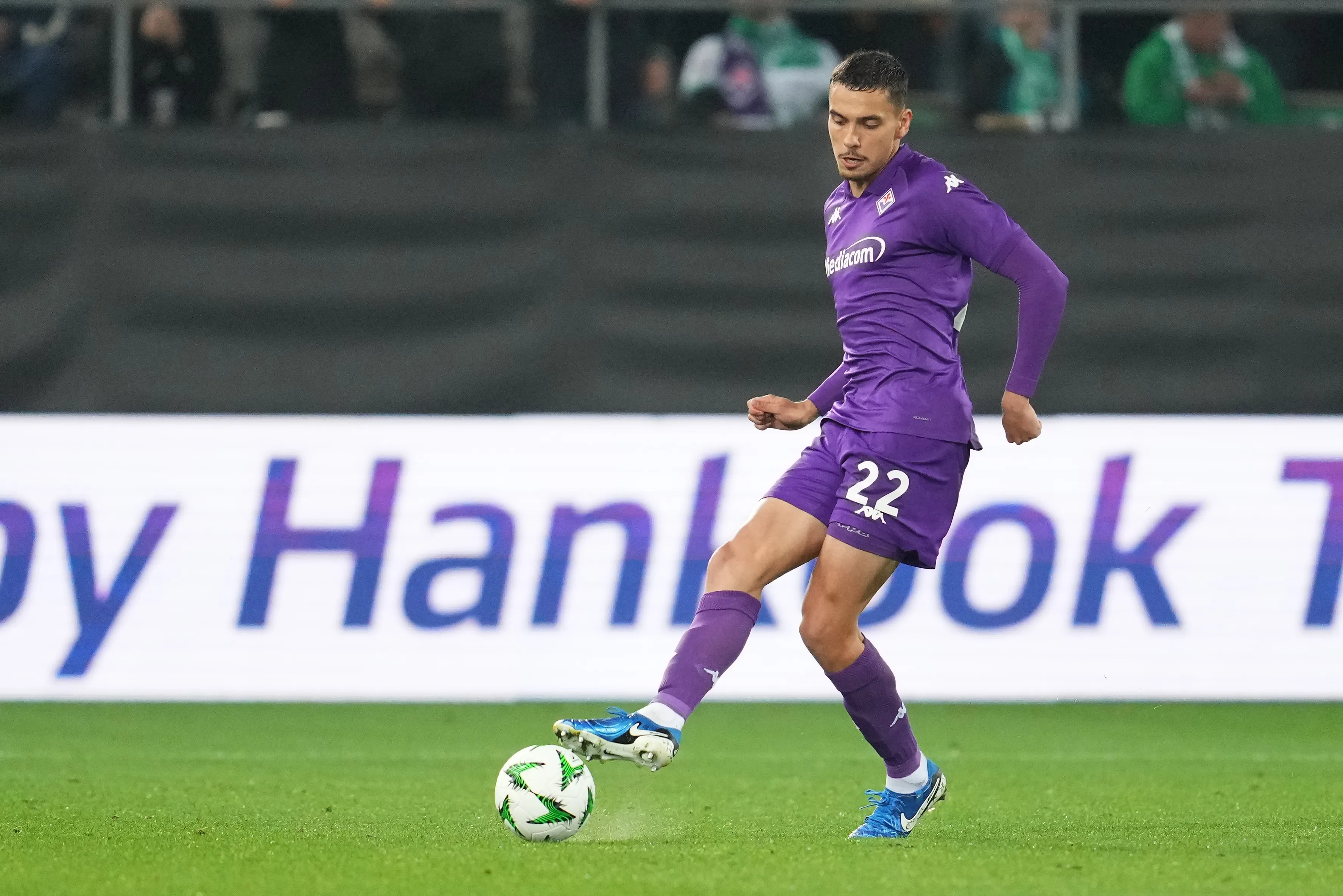 Matías Moreno jugó 12 partidos en Fiorentina. (Getty Images)