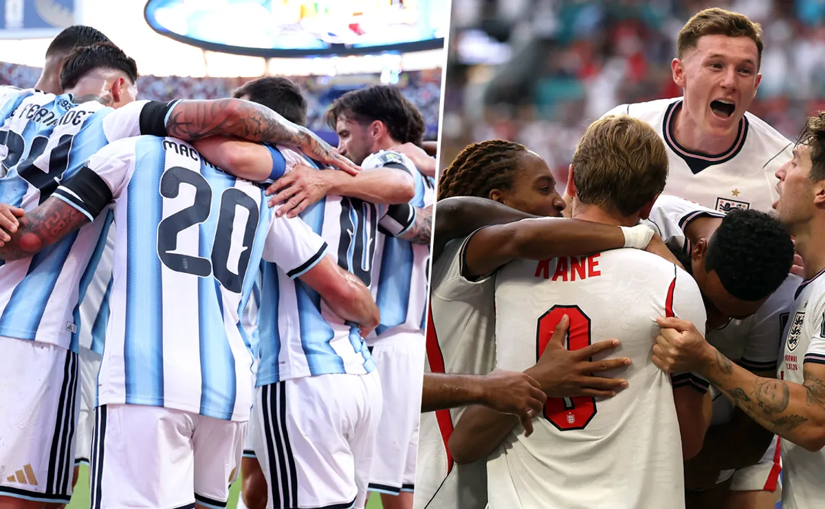Será el sexto cruce mundialista entre Argentina e Inglaterra.