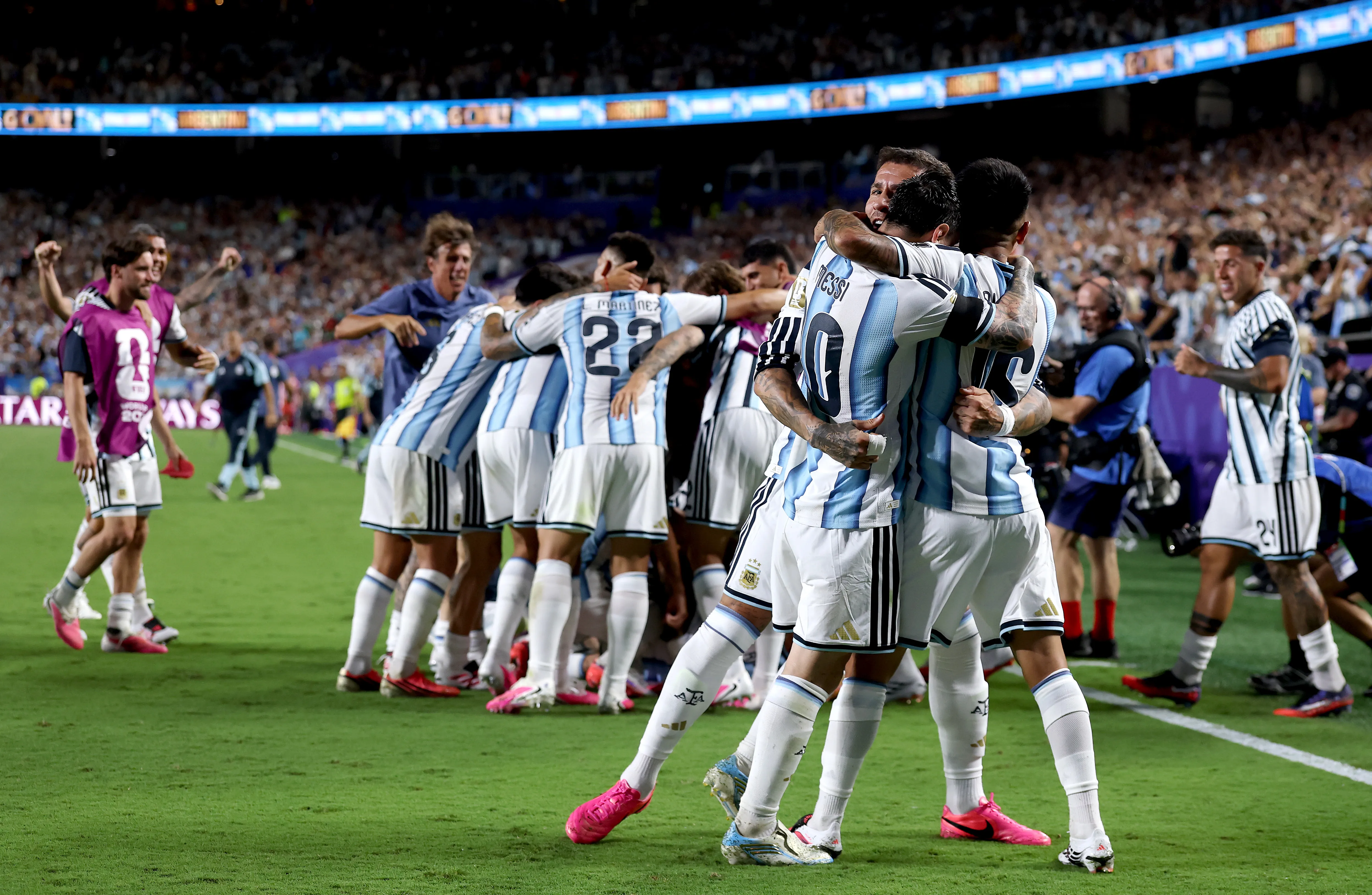 Argentina buscará eliminar a Inglaterra por tercera vez en Mundiales. (Getty Images)