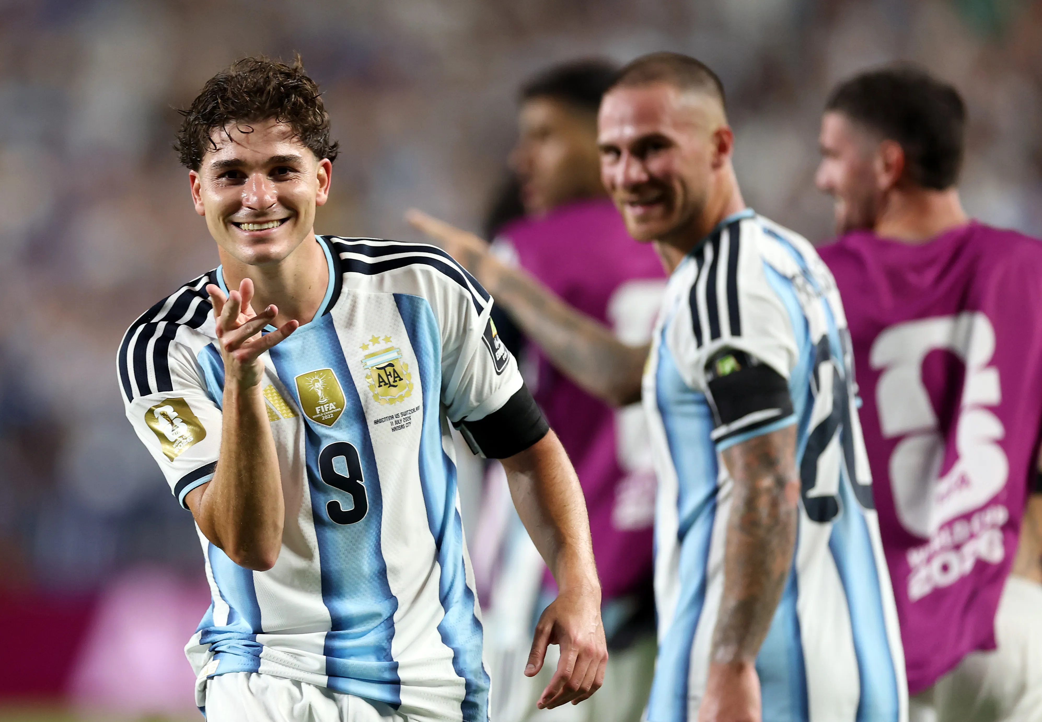 Julián Álvarez será titular por cuarta ocasión en el Mundial 2026. (Getty Images)