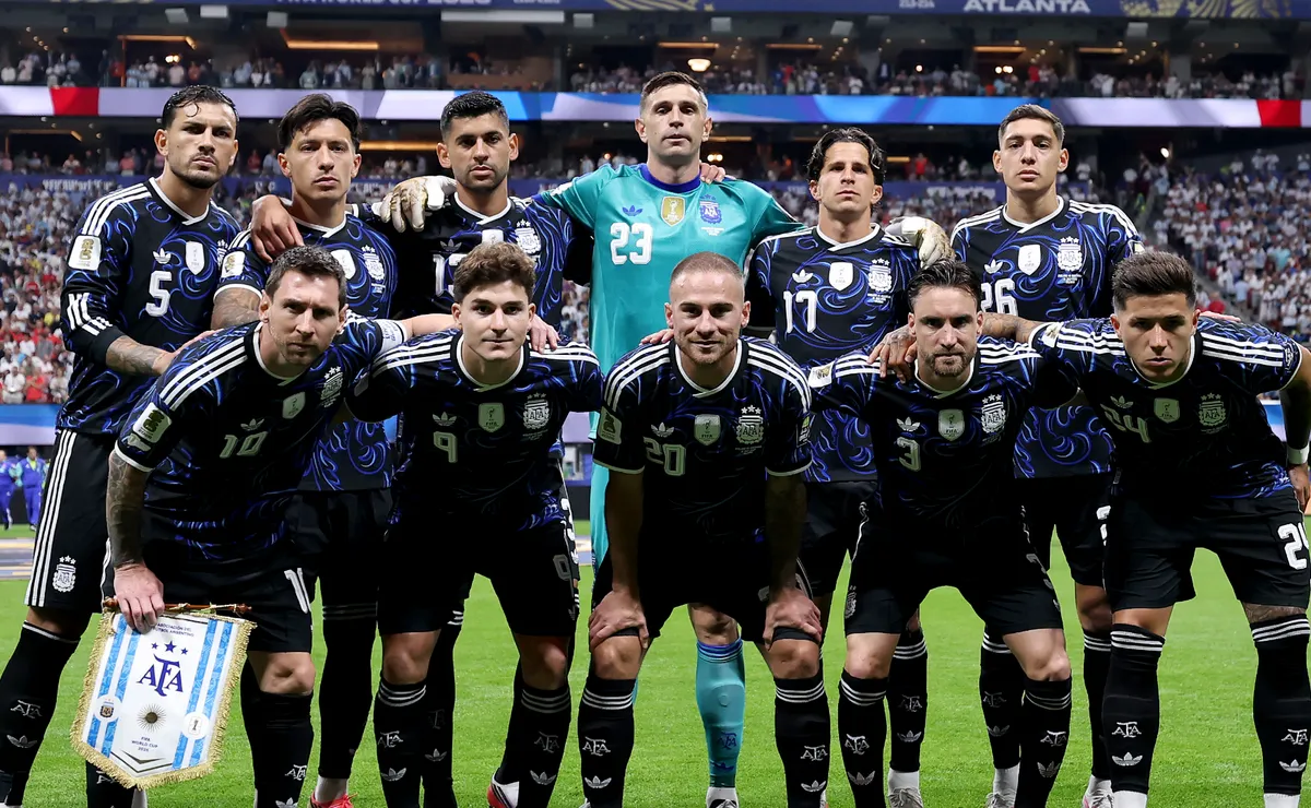 Los puntajes de Argentina vs. Inglaterra.