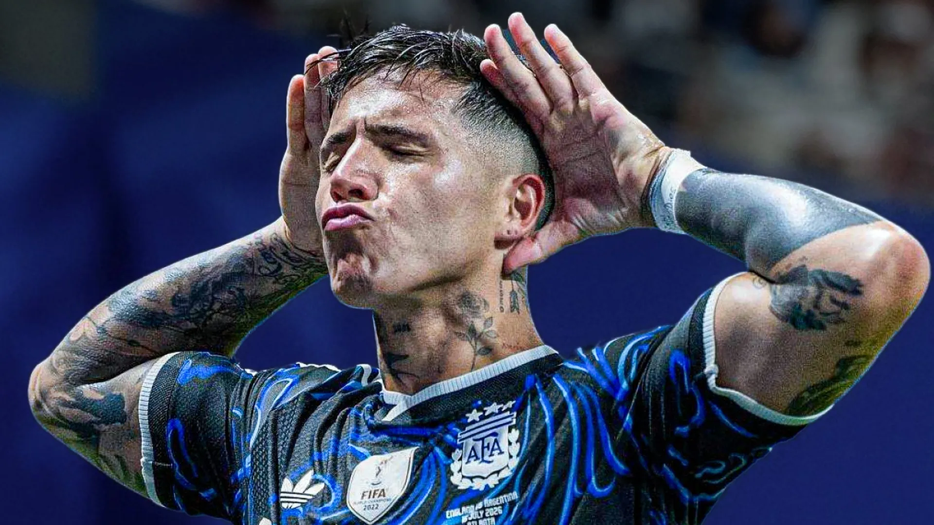 Enzo Fernández, el mejor de Argentina vs Inglaterra en semifinales del Mundial 2026