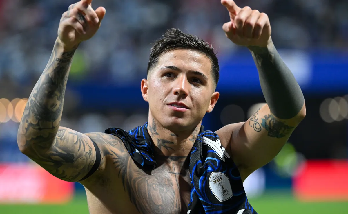 Enzo fue figura contra Inglaterra.