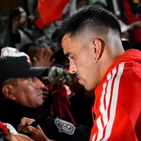 ¿El nuevo referente? Marcos Acuña se llevó todos los aplausos en la llegada de River a Salta