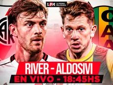 River vs. Aldosivi EN VIVO: a qué hora juegan, TV y transmisión gratis minuto a minuto