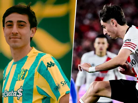 Dadín, a préstamo en Aldosivi, habló a horas de enfrentar a River: qué dijo