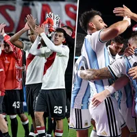 River saldrá a la cancha con una camiseta de la Selección Argentina en el partido contra Aldosivi