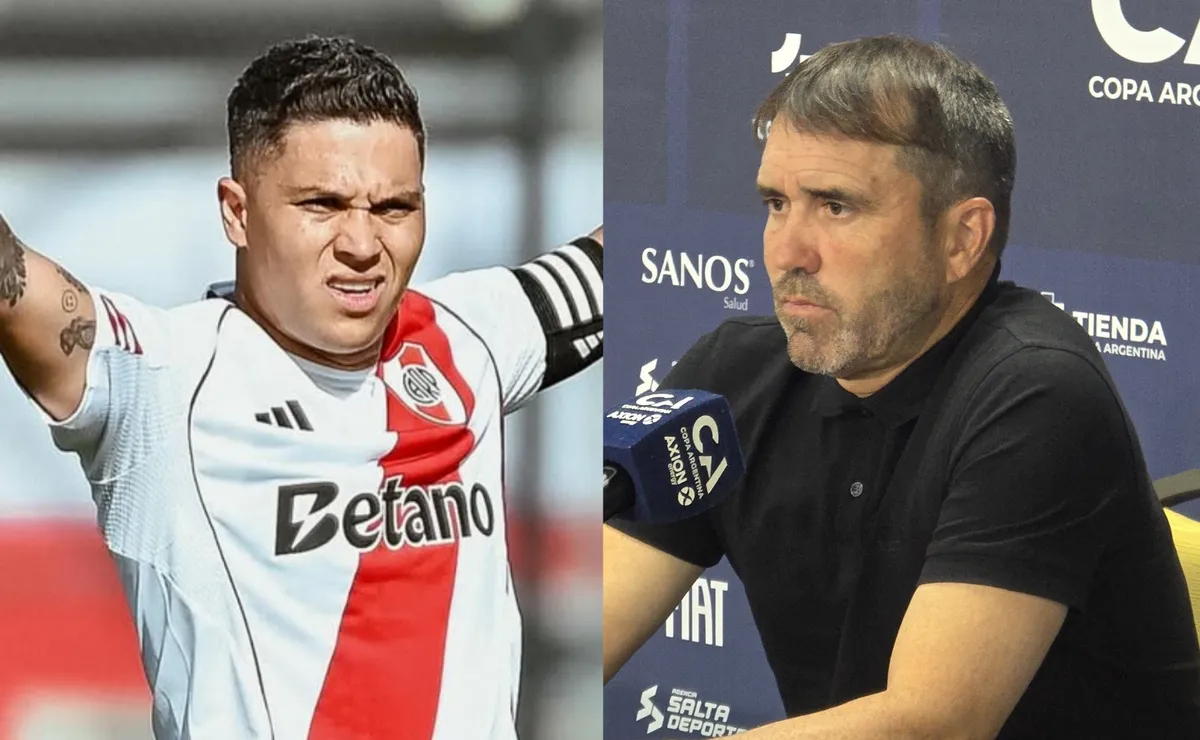 Coudet habló sobre la situación de Juanfer.