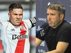 Enojado, Coudet confirmó cuándo se reincorpora Quintero al plantel