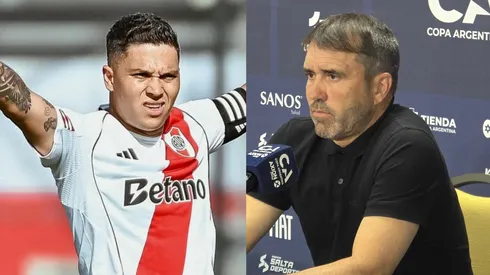 Coudet habló sobre la situación de Juanfer.