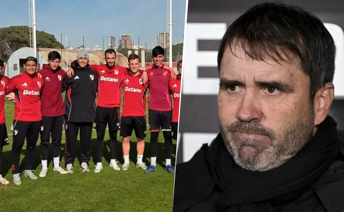 Los borrados se entrenan en Cantilo a la espera de resolver su salida del club.