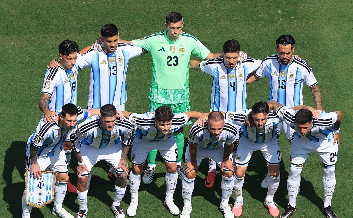 Los puntajes de Argentina vs. España.