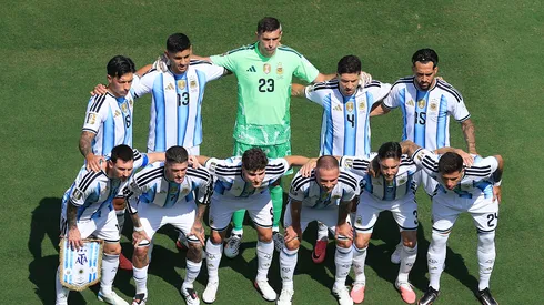 Los puntajes de Argentina vs. España.