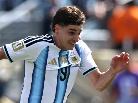Una lástima: Julián Álvarez no pudo ser el salvador de Argentina en la final