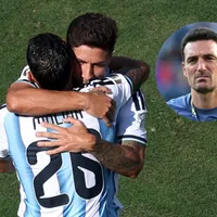 El gesto de calentura de Montiel tras ser reemplazado por Molina en la final del Mundial 2026: no saludó a Scaloni
