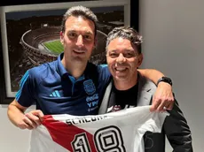 Gallardo y su emotivo mensaje para Scaloni: "Me he sentido muy identificado"