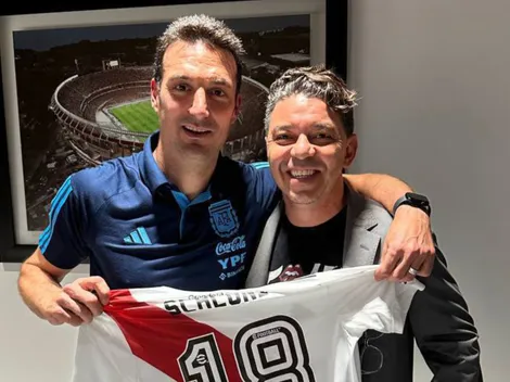 Gallardo y su emotivo mensaje para Scaloni: "Me he sentido muy identificado"