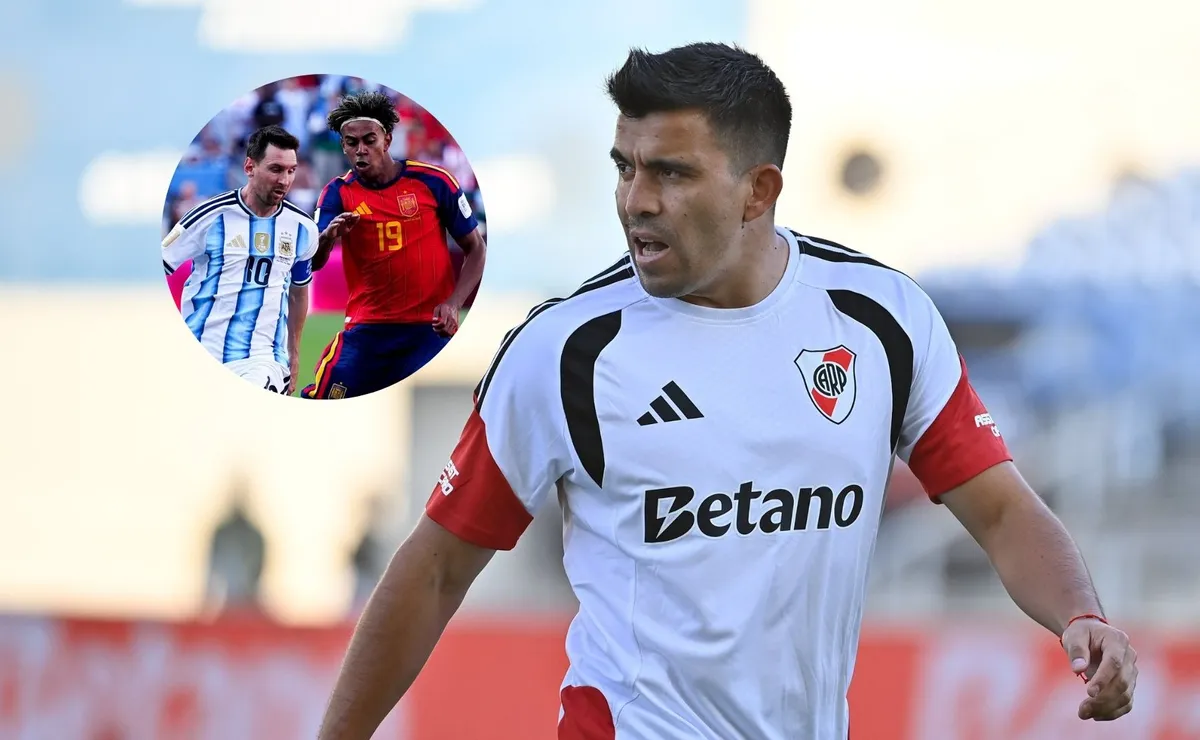 El Huevo fue a Estados Unidos a presenciar la final.