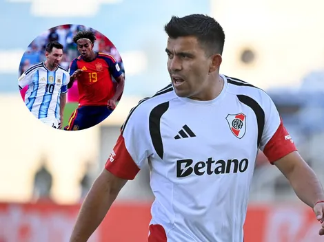 Cuándo vuelve a entrenar Acuña tras viajar para ver la final del Mundial