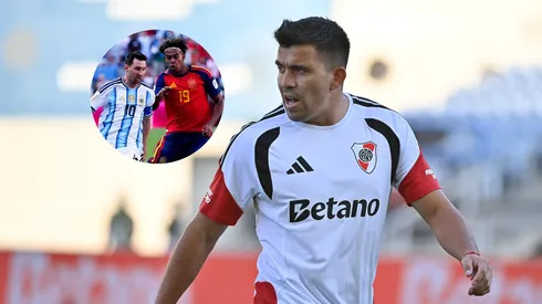 El Huevo fue a Estados Unidos a presenciar la final.