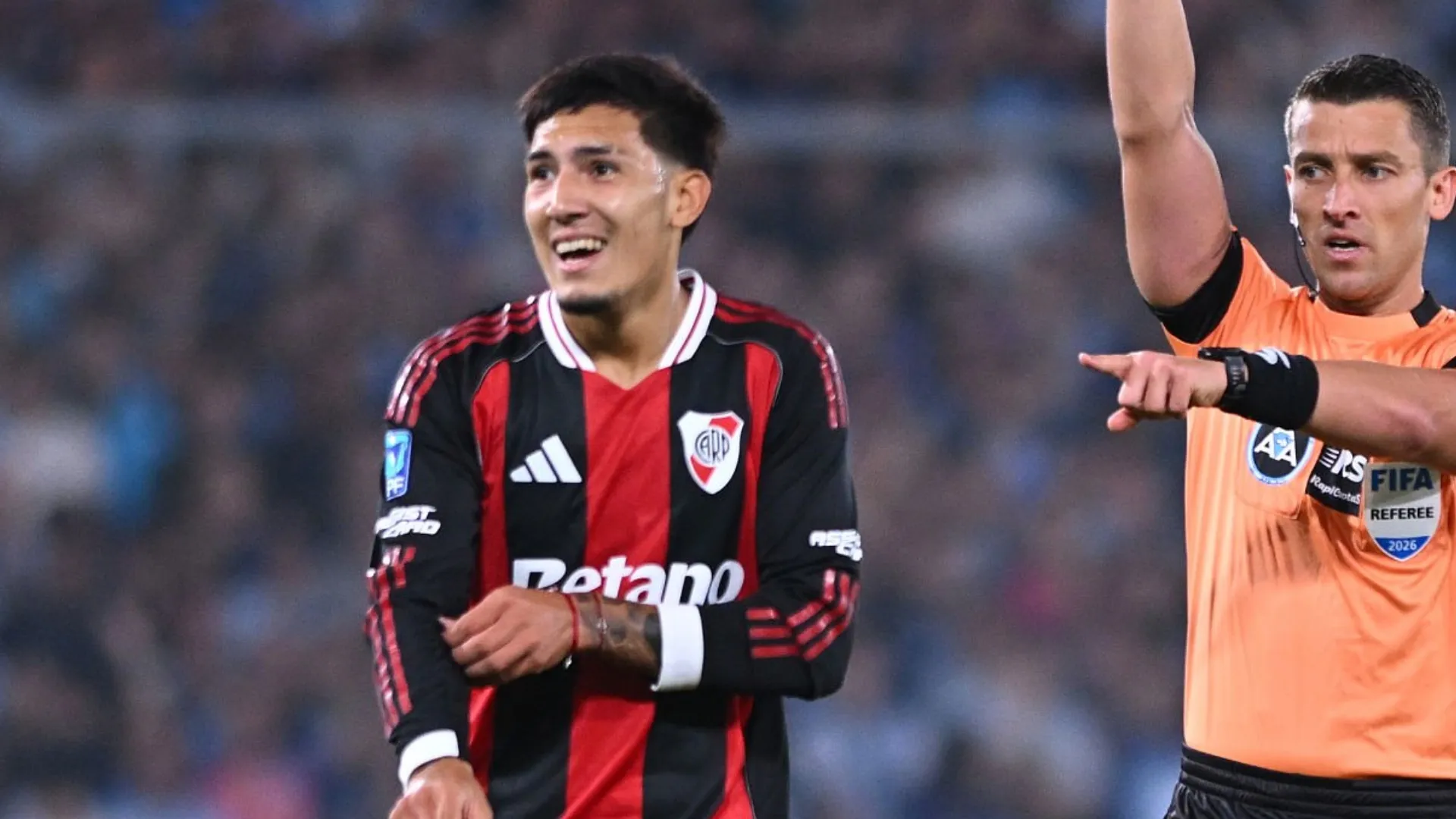 Tobías Ramírez jugó solo un partido desde su llegada a River.