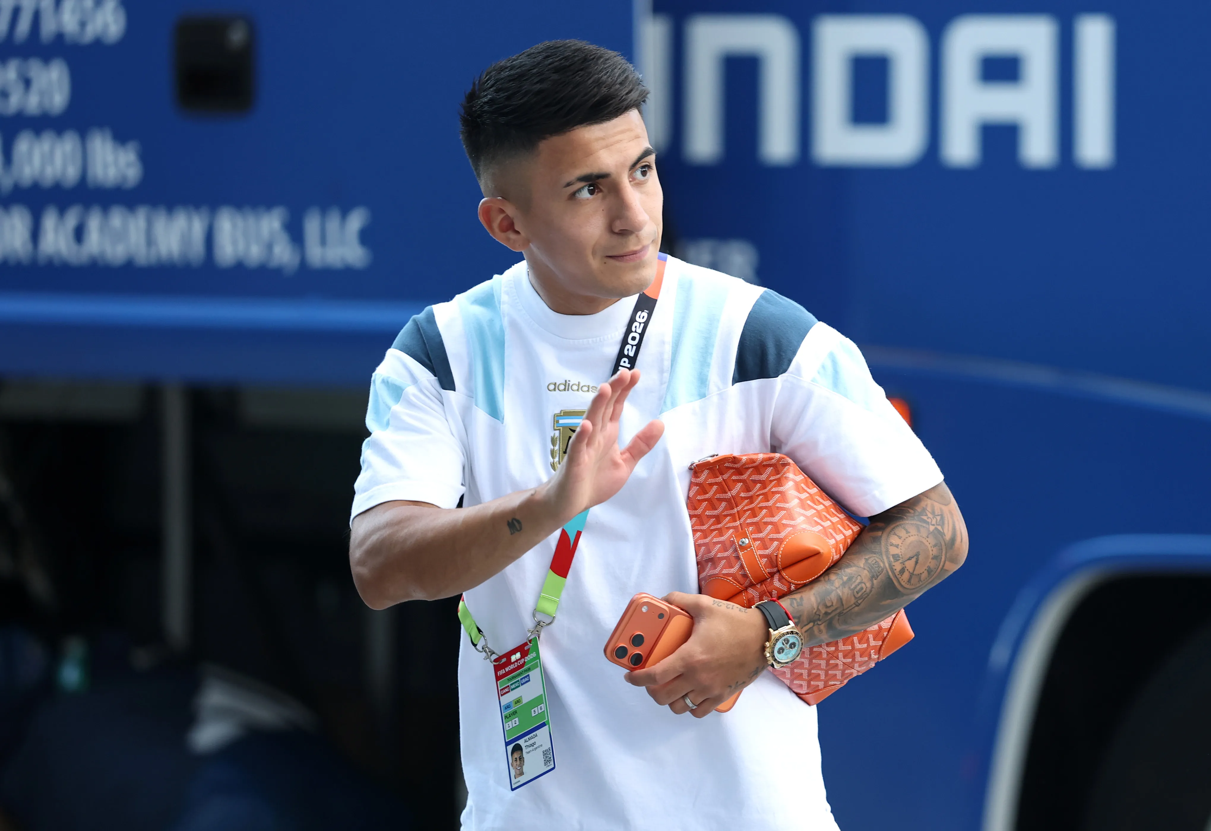 La llegada de Thiago Almada a River se enfría por la oferta de 30 millones de dólares que Flamengo le presentó a Atlético de Madrid. (Getty Images)