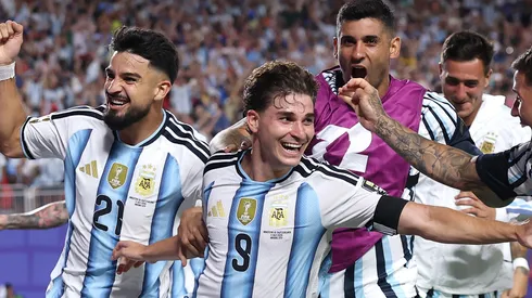 Julián Álvarez participó en los ocho partidos que jugó Argentina en el Mundial.