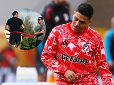 A un día de que se tenga que presentar, Juanfer entrena solo en Miami