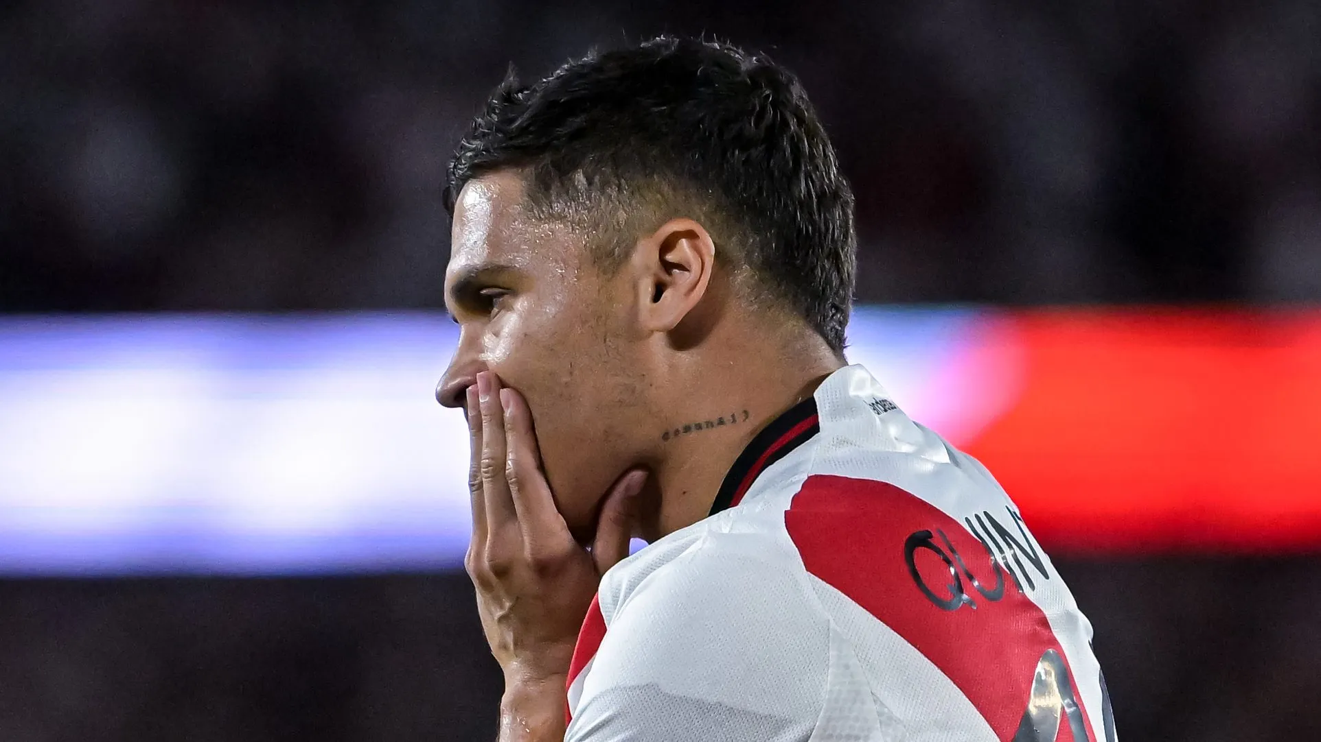 El futuro de Juanfer Quintero en River es una incógnita.