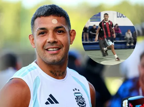 Medina volvió a su barrio, se puso la camiseta de River e hizo un pedido