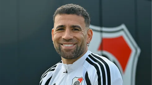 Otamendi ya viste los colores de River.