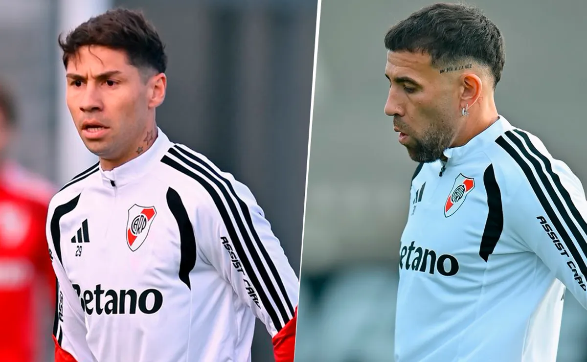 Montiel y Otamendi jugaron la final del mundo el pasado domingo contra España.