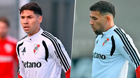 Montiel y Otamendi jugaron la final del mundo el pasado domingo contra España.