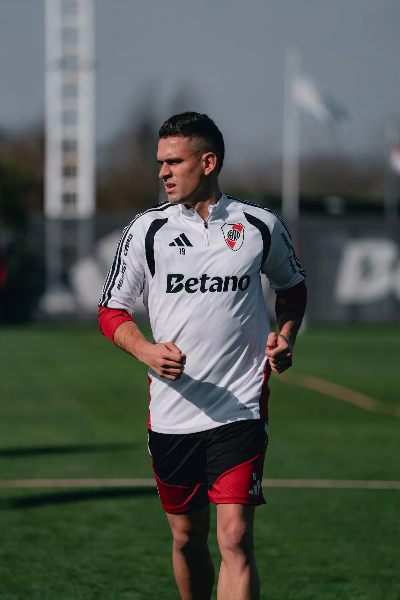 Borré podría jugar este sábado ante Barracas. (Prensa River)