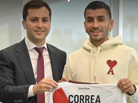 Oficial: Ángel Correa firmó contrato y fue presentado como nuevo jugador de River