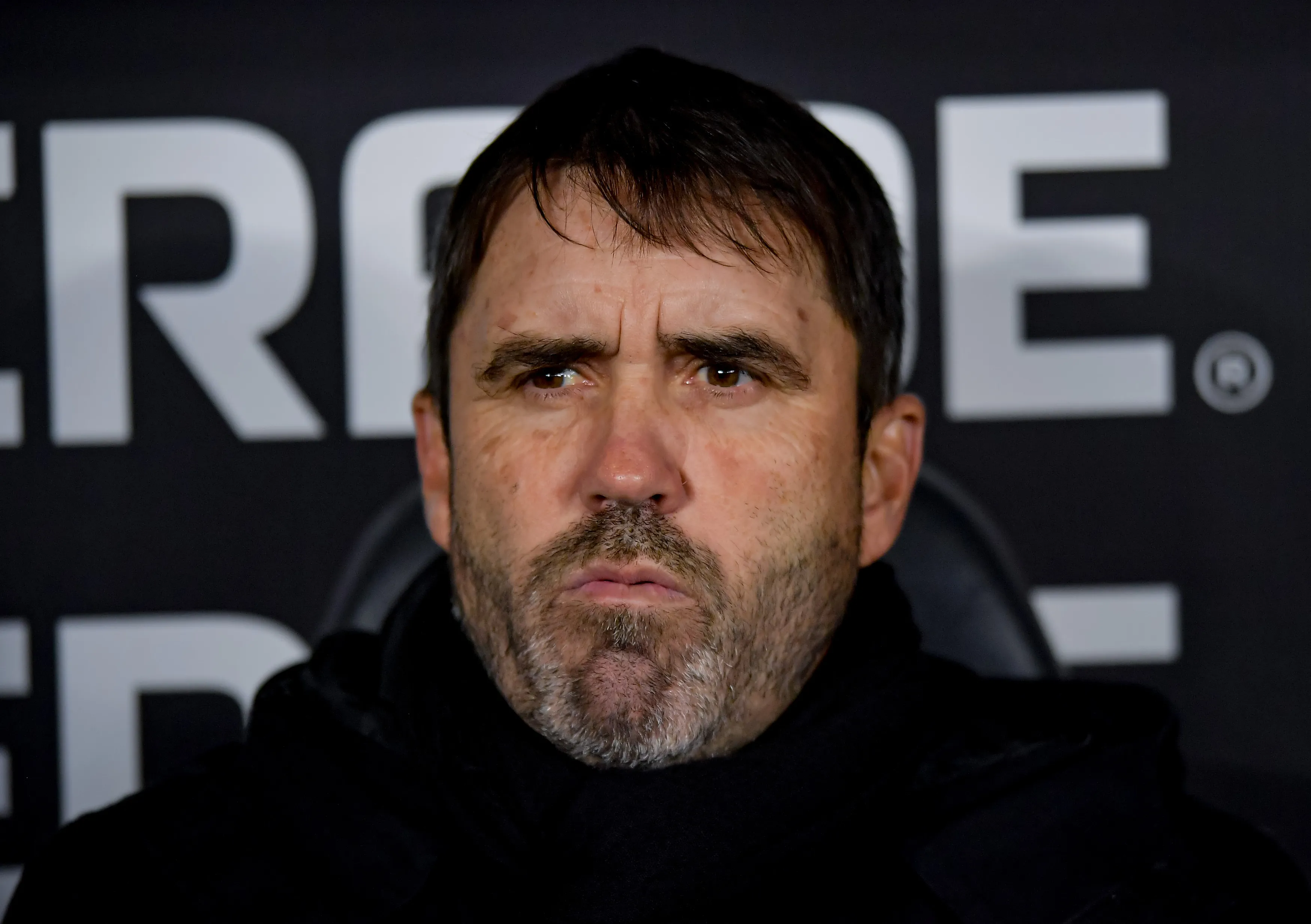 Coudet lamentó su quinta derrota como DT de River en 20 partidos. (Getty Images)