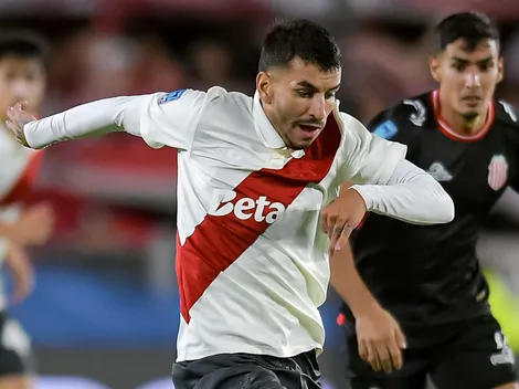 En medio del caos, Correa debutó en River: así fueron sus primeros minutos