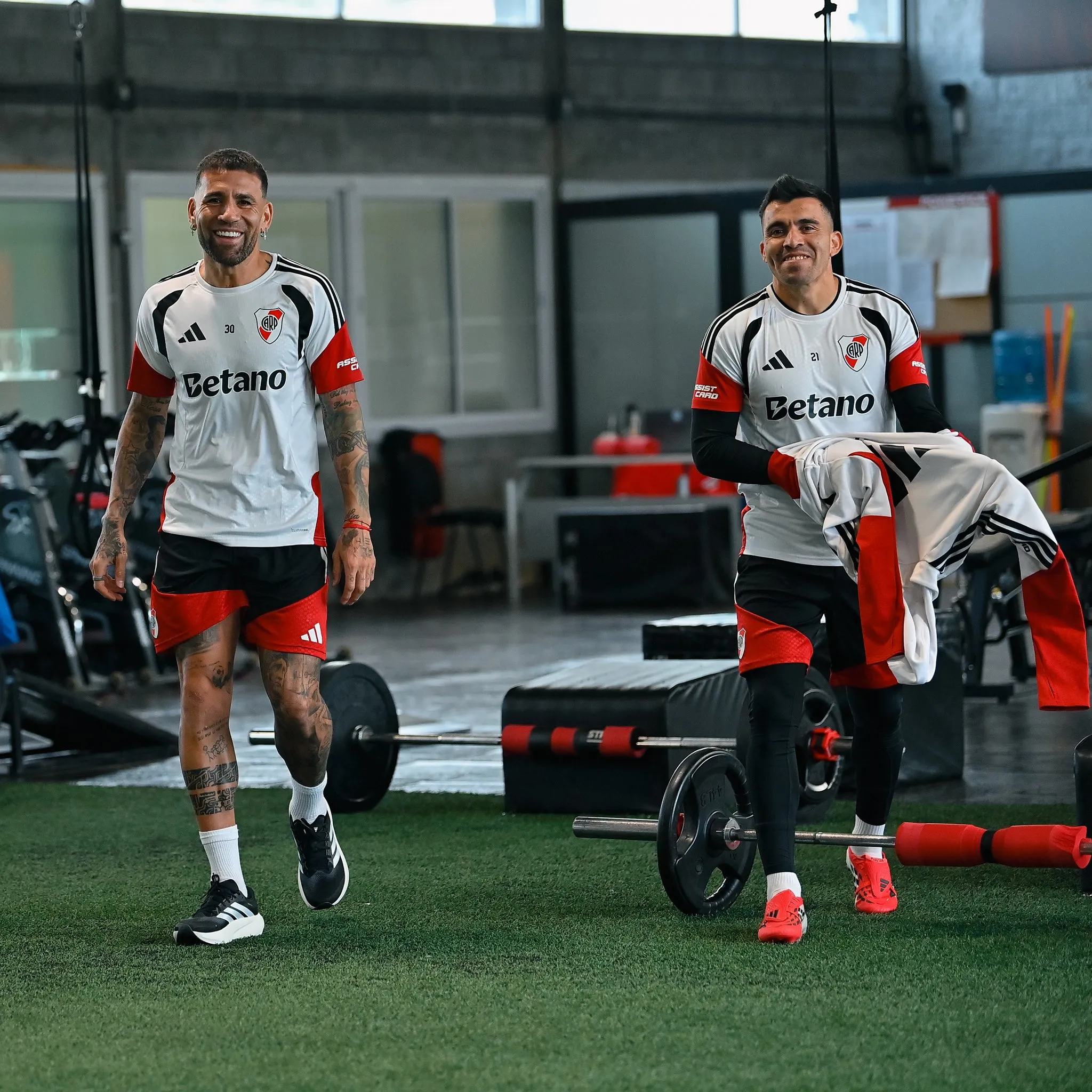 Se espera que no haya cambios en la defensa de River, con Montiel, MQ, Otamendi y Acuña juntos.