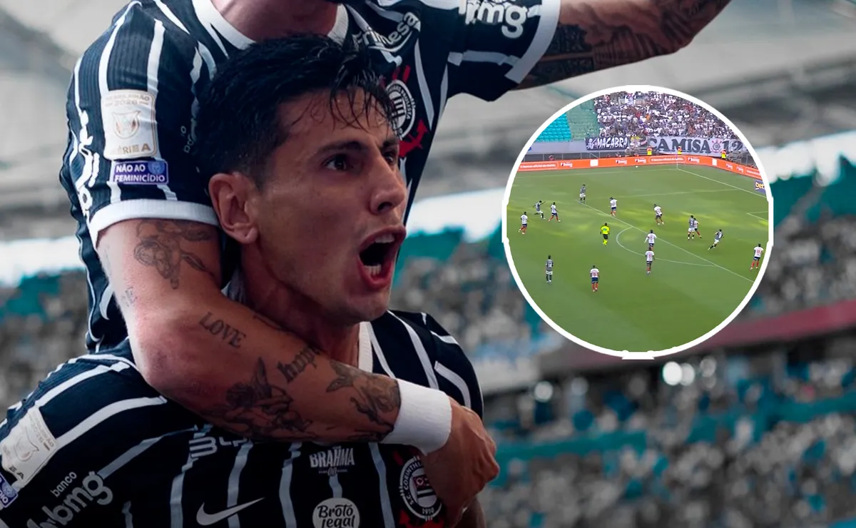 Angileri hizo un golazo en Corinthians.
