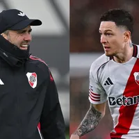 Tres nombres para un puesto: quién reemplazará a Aníbal Moreno en el medio de River ante Gimnasia