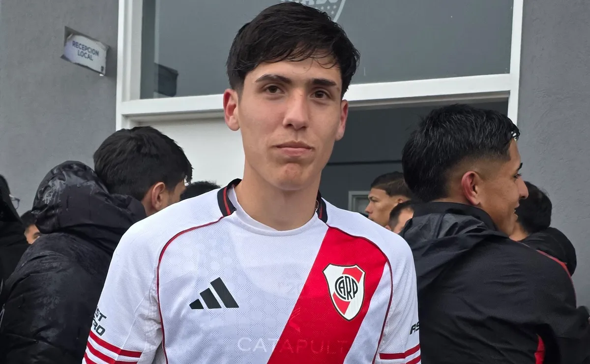 Meloni es una de las promesas de River.