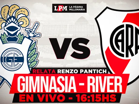 River vs. Gimnasia EN VIVO: transmisión gratis y minuto a minuto por el Clausura