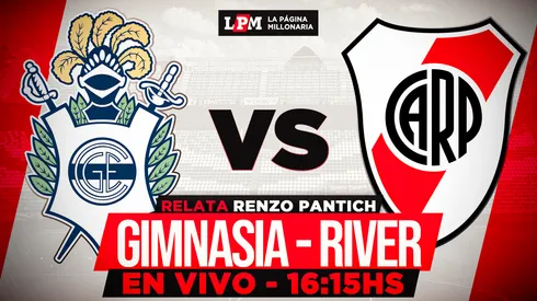 River vs. Gimnasia EN VIVO: transmisión gratis y minuto a minuto por el Clausura