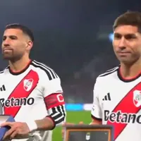 El emotivo homenaje de Gimnasia a Otamendi y Montiel antes del partido contra River: el motivo