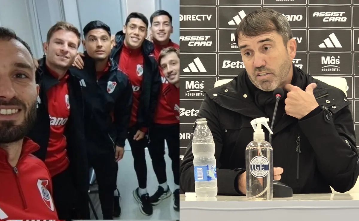 El técnico habló sobre los borrados de River.