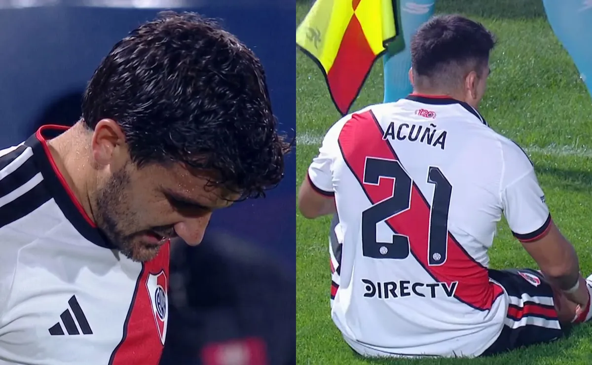 Qué les pasó a los jugadores que salieron por lesión.