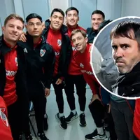 “Los del container”: el episodio que marcó un quiebre en River entre Coudet, los jugadores y los hinchas