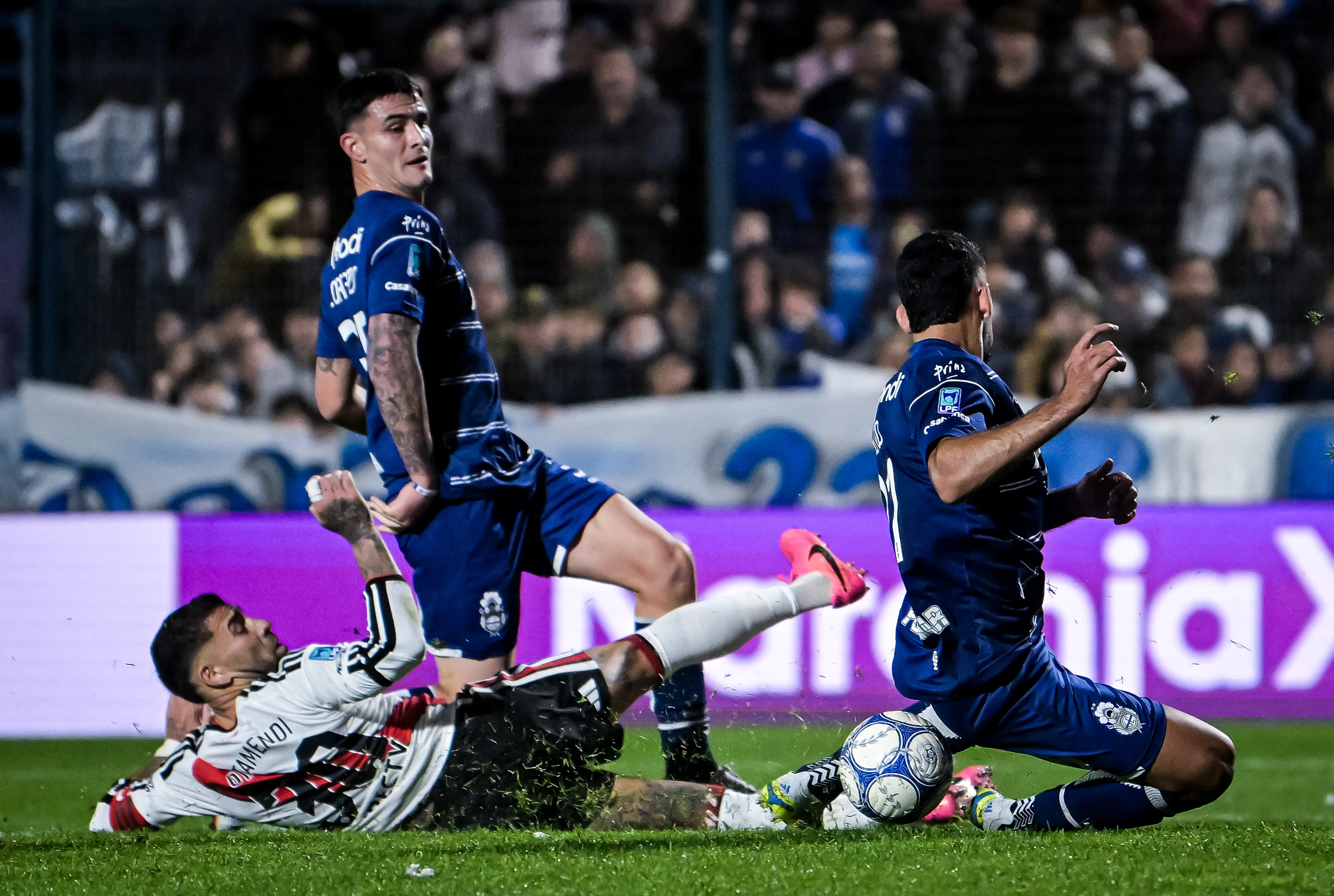 Gimnasia superó a River en cuanto a actitud e intensidad. (Getty Images)