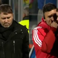 Así reaccionó Coudet ante el gol de Steimbach y una nueva desatención defensiva de River