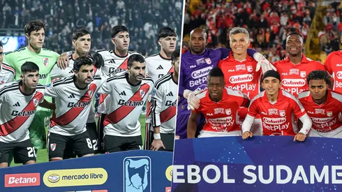 River se enfrentará por novena ocasión ante Independiente Santa Fe.